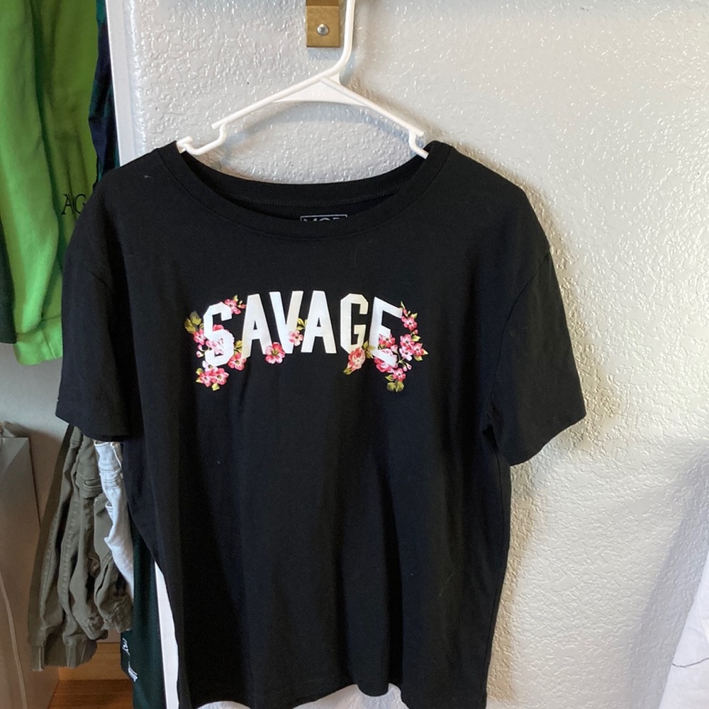 Black tee